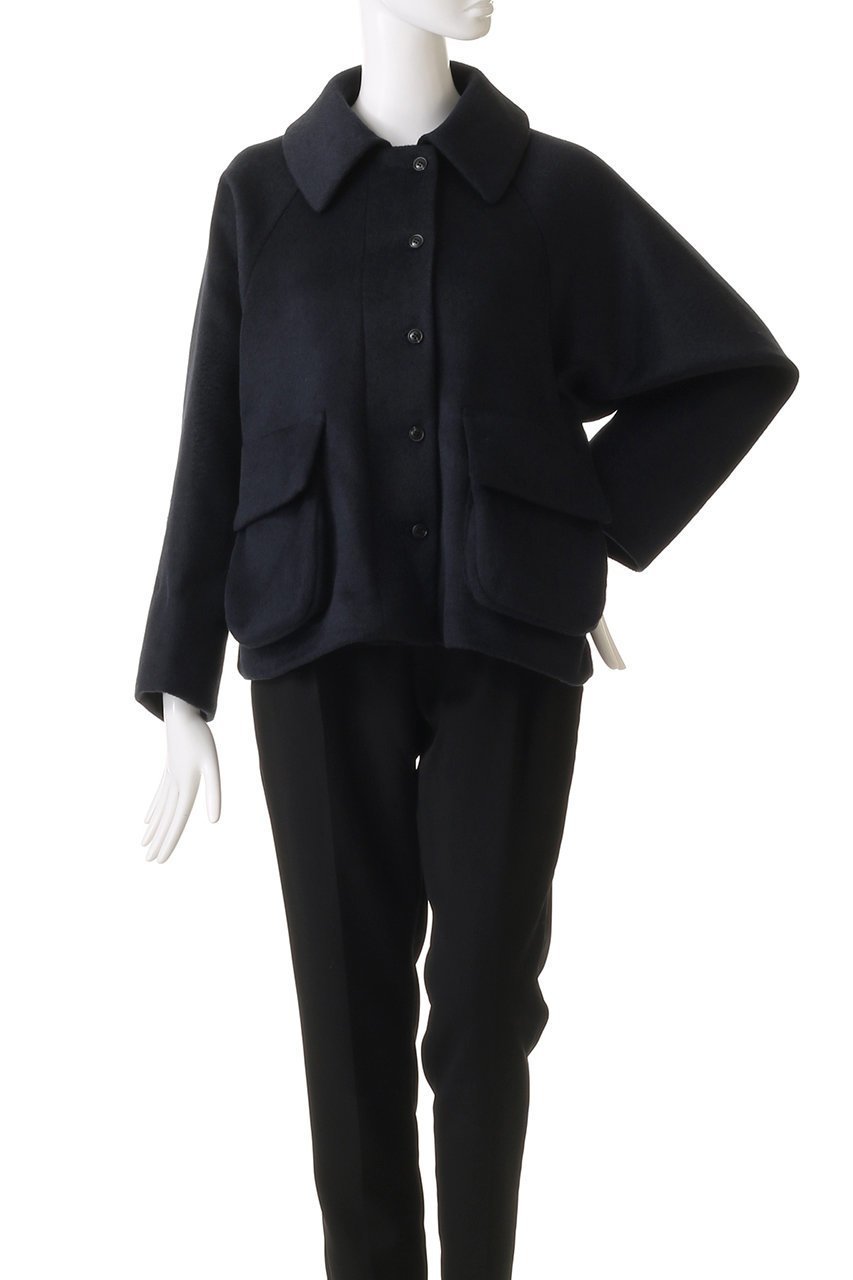 【ミズイロ インド/mizuiro ind】のwool raglan JK ジャケット 大人の最旬トレンドファッション＆コーディネート founy(ファウニー) 　ファッション　Fashion　レディースファッション　Fashion for Women　アウター　Coat / Outerwear Collection　レディースジャケット・軽アウター　Jackets　ウォーム　Warm Fabric　コンパクト　Compact, Small Size　ジャケット　Jacket, Outerwear　スリーブ　Sleeve, Long Sleeve / Short Sleeve　フロント　Front, Front Design　ポケット　Pocket, Pocket Detail　other-2|ID: prp329100004884366 ipo3291000000036509086