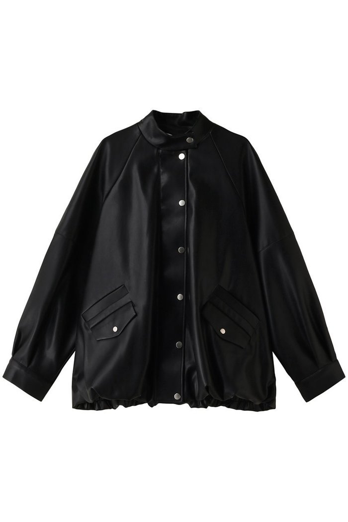 【リムアーク/RIM.ARK】のRound bomber JK/ジャケット インテリア・キッズ・メンズ・レディースファッション・服の通販 founy(ファウニー) https://founy.com/ ファッション Fashion レディースファッション Fashion for Women アウター Coat / Outerwear Collection レディースジャケット・軽アウター Jackets おすすめ Recommended / Our Picks ジャケット Jacket, Outerwear スリーブ Sleeve, Long Sleeve / Short Sleeve ダブル Double, Double-Breasted バルーン Balloon, Balloon Silhouette フロント Front, Front Design |ID: prp329100004884367 ipo3291000000036460030
