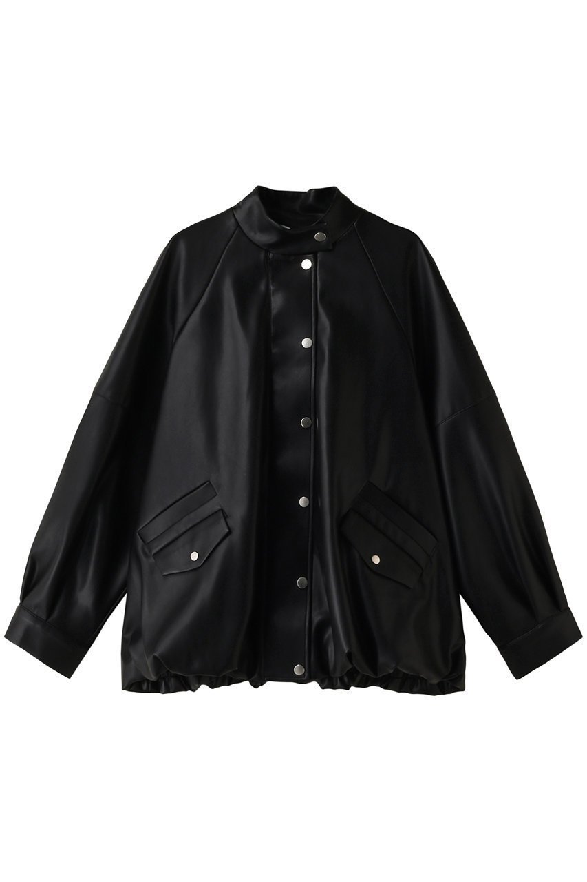 【リムアーク/RIM.ARK】のRound bomber JK/ジャケット 人気、トレンドファッション・服の通販 founy(ファニー) 　ファッション　Fashion　レディースファッション　Fashion for Women　アウター　Coat / Outerwear Collection　レディースジャケット・軽アウター　Jackets　おすすめ　Recommended / Our Picks　ジャケット　Jacket, Outerwear　スリーブ　Sleeve, Long Sleeve / Short Sleeve　ダブル　Double, Double-Breasted　バルーン　Balloon, Balloon Silhouette　フロント　Front, Front Design　 other-1|ID: prp329100004884367 ipo3291000000036460030