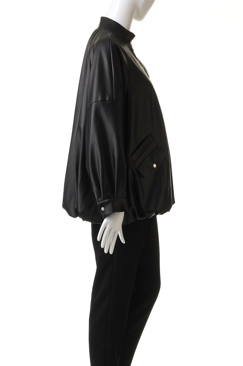 【リムアーク/RIM.ARK】のRound bomber JK/ジャケット 人気、トレンドファッション・服の通販 founy(ファニー) 　ファッション　Fashion　レディースファッション　Fashion for Women　アウター　Coat / Outerwear Collection　レディースジャケット・軽アウター　Jackets　おすすめ　Recommended / Our Picks　ジャケット　Jacket, Outerwear　スリーブ　Sleeve, Long Sleeve / Short Sleeve　ダブル　Double, Double-Breasted　バルーン　Balloon, Balloon Silhouette　フロント　Front, Front Design　other-3|ID: prp329100004884367 ipo3291000000036460034