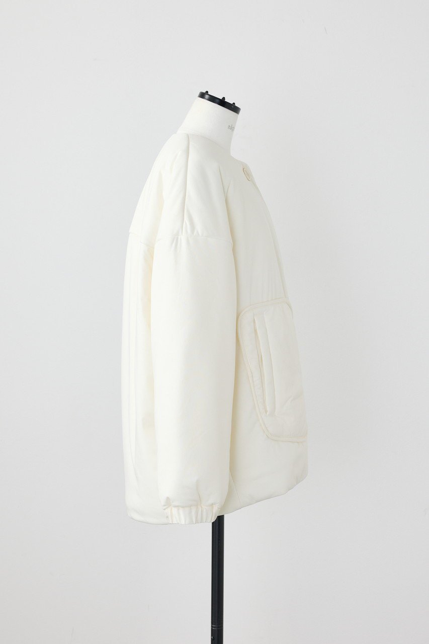 【ナゴンスタンス/nagonstans】のAirshut ノーカラーBZ/ブルゾン 人気、トレンドファッション・服の通販 founy(ファニー) 　ファッション　Fashion　レディースファッション　Fashion for Women　アウター　Coat / Outerwear Collection　レディースジャケット・軽アウター　Jackets　ブルゾンジャケット・スポーティアウター　Blouson Jackets　ジャケット　Jacket, Outerwear　ブルゾン　Blouson, Bomber Jacket　ポケット　Pocket, Pocket Detail　軽量　Lightweight, Ultra Light　other-4|ID: prp329100004884370 ipo3291000000036460064