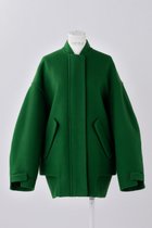 【エンフォルド/ENFOLD】のダブルメルトン スタジャン JK/ジャケット 人気、トレンドファッション・服の通販 founy(ファニー) ファッション Fashion レディースファッション Fashion for Women アウター Coat / Outerwear Collection レディースジャケット・軽アウター Jackets ブルゾンジャケット・スポーティアウター Blouson Jackets エレガント 上品 Elegant ジャケット Jacket, Outerwear ダブル Double, Double-Breasted フォルム Silhouette, Form ブルゾン Blouson, Bomber Jacket メルトン Melton, Heavy Wool thumbnail グリーン|ID: prp329100004884375 ipo3291000000036460103