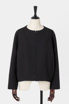 【オーヴィル/EAUVIRE】のノーカラージップアップジャケット 人気、トレンドファッション・服の通販 founy(ファニー) ファッション Fashion レディースファッション Fashion for Women アウター Coat / Outerwear Collection レディースジャケット・軽アウター Jackets ショート Short, Short Length ジャケット Jacket, Outerwear ブルゾン Blouson, Bomber Jacket thumbnail ブラック|ID: prp329100004884380 ipo3291000000036460144