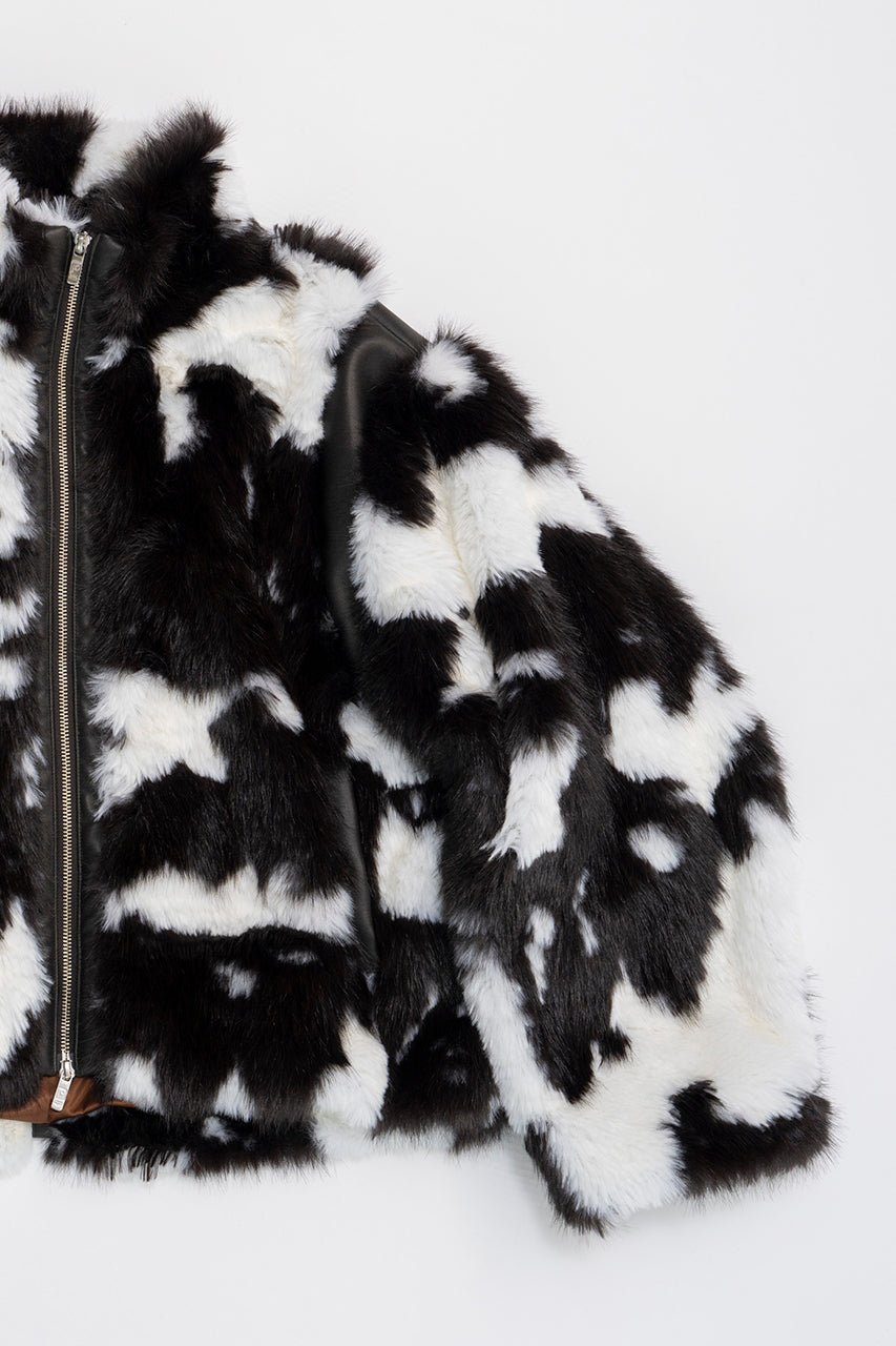 【プランク プロジェクト/PRANK PROJECT】のファージップブルゾン / Fur Zip Blouson 人気、トレンドファッション・服の通販 founy(ファニー) ファッション Fashion レディースファッション Fashion for Women アウター Coat / Outerwear Collection レディースジャケット・軽アウター Jackets ブルゾンジャケット・スポーティアウター Blouson Jackets クロップド Cropped, Short Length コーデュロイ Corduroy, Cord Fabric ジャケット Jacket, Outerwear デニム Denim, Jeans Material バランス Balance, Style Balance ブルゾン Blouson, Bomber Jacket プリント Print, Printed Pattern ボトム Bottoms, Lower Wear リアル Real, Realistic おすすめ Recommended / Our Picks other-3|ID: prp329100004884385 ipo3291000000036460188