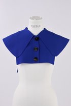 【エンフォルド/ENFOLD】のニットカラーパーツ 大人の最旬トレンドファッション＆コーディネート founy(ファウニー) ファッション Fashion レディースファッション Fashion for Women アウター Coat / Outerwear Collection レディースジャケット・軽アウター Jackets ジャケット Jacket, Outerwear ネックレス Necklace, Pendant Necklace ベスト Vest, Waistcoat 洗える Machine Washable thumbnail ブルー|ID: prp329100004884386 ipo3291000000036797465