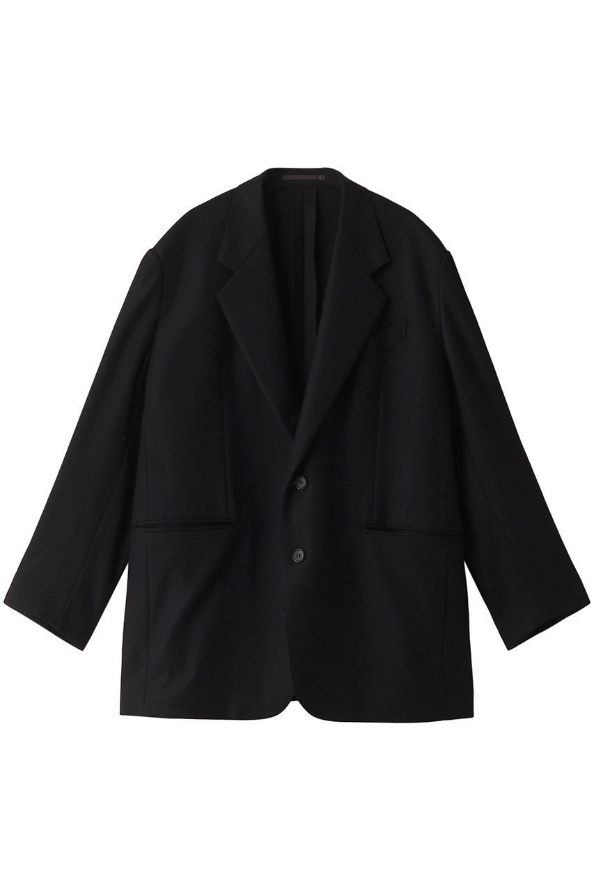 【バウト/BOWTE】のCOLLEGE フランネル オーバー ジャケット インテリア・キッズ・メンズ・レディースファッション・服の通販 founy(ファニー) 　ファッション　Fashion　レディースファッション　Fashion for Women　アウター　Coat / Outerwear Collection　レディースジャケット・軽アウター　Jackets　おすすめ　Recommended / Our Picks　オケージョン　Occasion Wear　ジャケット　Jacket, Outerwear　フォルム　Silhouette, Form　マニッシュ　Mannish, Boyish　エレガント 上品　Elegant　ブラック|ID: prp329100004884389 ipo3291000000036460218