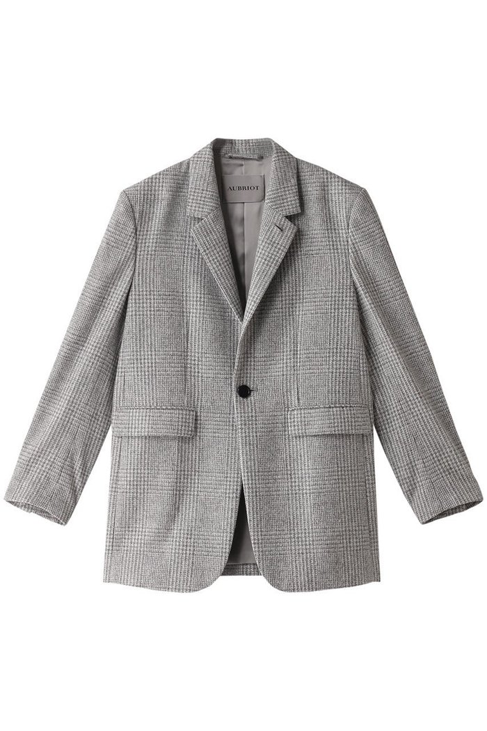 【オブリオ/AUBRIOT】のシングルブレストジャケット インテリア・キッズ・メンズ・レディースファッション・服の通販 founy(ファニー) https://founy.com/ ファッション Fashion レディースファッション Fashion for Women アウター Coat / Outerwear Collection レディースジャケット・軽アウター Jackets イタリア Italy ショルダー Shoulder, Shoulder Strap ジャケット Jacket, Outerwear ベビー Baby, Babywear ミックス Mix, Mixed Style |ID: prp329100004884390 ipo3291000000036460226