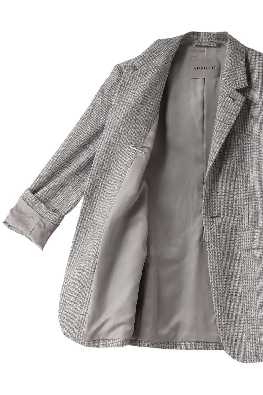 【オブリオ/AUBRIOT】のシングルブレストジャケット 人気、トレンドファッション・服の通販 founy(ファニー) 　ファッション　Fashion　レディースファッション　Fashion for Women　アウター　Coat / Outerwear Collection　レディースジャケット・軽アウター　Jackets　イタリア　Italy　ショルダー　Shoulder, Shoulder Strap　ジャケット　Jacket, Outerwear　ベビー　Baby, Babywear　ミックス　Mix, Mixed Style　other-6|ID: prp329100004884390 ipo3291000000036460233