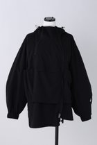 【ナゴンスタンス/nagonstans】の2.5レイヤータフタ W zip pk JK/ジャケット Black|ID: prp329100004884400 ipo3291000000036460314