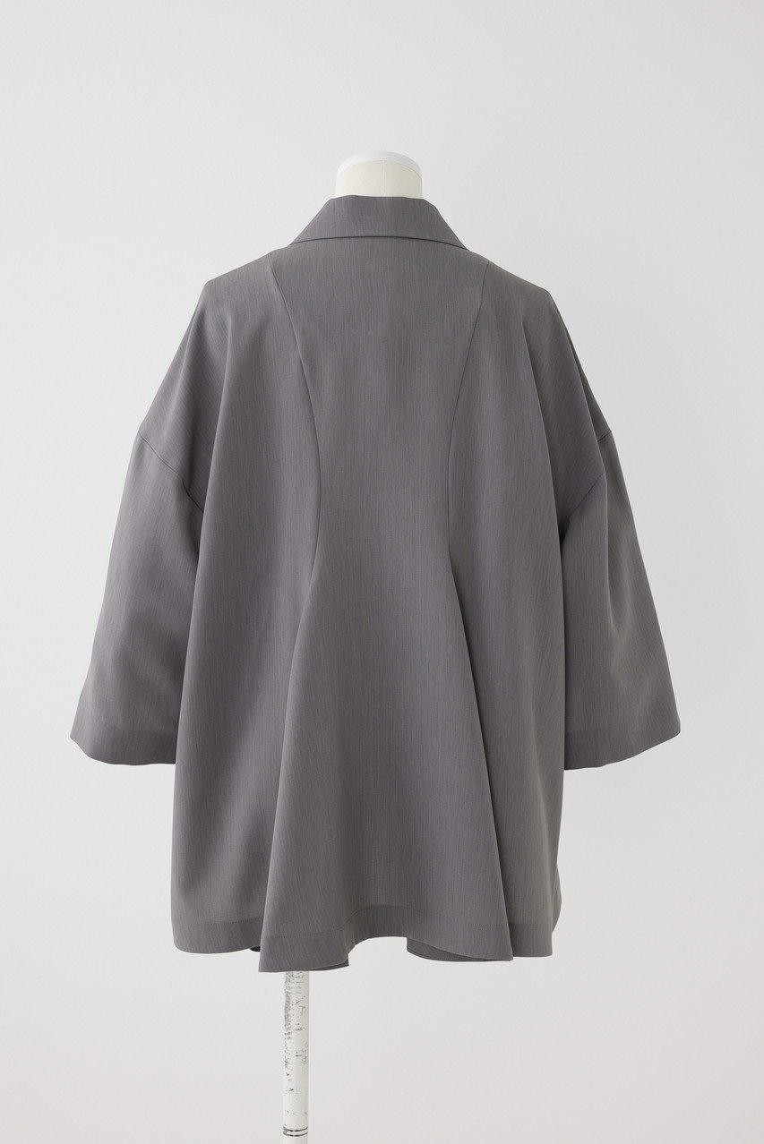 【エンフォルド/ENFOLD】のComfortable Twill BOX JK/ジャケット 人気、トレンドファッション・服の通販 founy(ファニー) 　ファッション　Fashion　レディースファッション　Fashion for Women　アウター　Coat / Outerwear Collection　レディースジャケット・軽アウター　Jackets　ジャケット　Jacket, Outerwear　スーツ　Suit, Formalwear　ロング　Long, Long-Length　ワイド　Wide, Wide Fit　夏　Summer　春　Spring　other-3|ID: prp329100004884402 ipo3291000000036460329