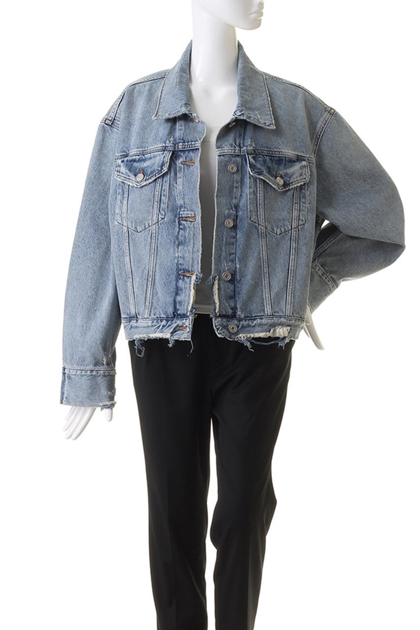 【エリオポール/heliopole】の【AGOLDE】AGOLDE MARTIKA ジャケット FRAY 人気、トレンドファッション・服の通販 founy(ファニー) 　ファッション　Fashion　レディースファッション　Fashion for Women　アウター　Coat / Outerwear Collection　レディースジャケット・軽アウター　Jackets　おすすめ　Recommended / Our Picks　ジャケット　Jacket, Outerwear　ダメージ　Distressed, Destroyed　デニム　Denim, Jeans Material　other-7|ID: prp329100004884416 ipo3291000000036460447