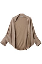 【プレインピープル/PLAIN PEOPLE】のヴィンテージレアツイストフレスカジャージモモンガカーディガン 人気、トレンドファッション・服の通販 founy(ファニー) ファッション Fashion レディースファッション Fashion for Women トップス・カットソー Cut & Sew Tops ニット Knit Tops & Sweaters カーディガン・羽織り Layered Style Cardigans ベスト&ジレ / 重ね着スタイル Vests & Gilets カーディガン Cardigan, Knitwear コンパクト Compact, Small Size シアー Sheer, See-Through シンプル Simple, Minimal 夏 Summer 春 Spring S/S・春夏 SS, Spring/Summer, Warm Season thumbnail ライトベージュ|ID: prp329100004884422 ipo3291000000036460567