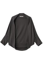 【プレインピープル/PLAIN PEOPLE】のヴィンテージレアツイストフレスカジャージモモンガカーディガン 人気、トレンドファッション・服の通販 founy(ファニー) ファッション Fashion レディースファッション Fashion for Women トップス・カットソー Cut & Sew Tops ニット Knit Tops & Sweaters カーディガン・羽織り Layered Style Cardigans ベスト&ジレ / 重ね着スタイル Vests & Gilets カーディガン Cardigan, Knitwear コンパクト Compact, Small Size シアー Sheer, See-Through シンプル Simple, Minimal 夏 Summer 春 Spring S/S・春夏 SS, Spring/Summer, Warm Season thumbnail ダークグレー|ID: prp329100004884422 ipo3291000000036460569