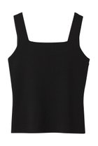 【アンクレイヴ/uncrave】のリネンニット スクエアタンクトップ 人気、トレンドファッション・服の通販 founy(ファニー) ファッション Fashion レディースファッション Fashion for Women トップス・カットソー Cut & Sew Tops ニット Knit Tops & Sweaters カジュアルプルオーバー・ニットトップス Pullovers & Knit Tops / Casual Pullovers スクエア Square, Square Shape ストレッチ Stretch, Stretchy Fabric タンク Tank Top, Sleeveless Top リネン Linen, Linen Fabric thumbnail ブラック|ID: prp329100004884423 ipo3291000000036460576