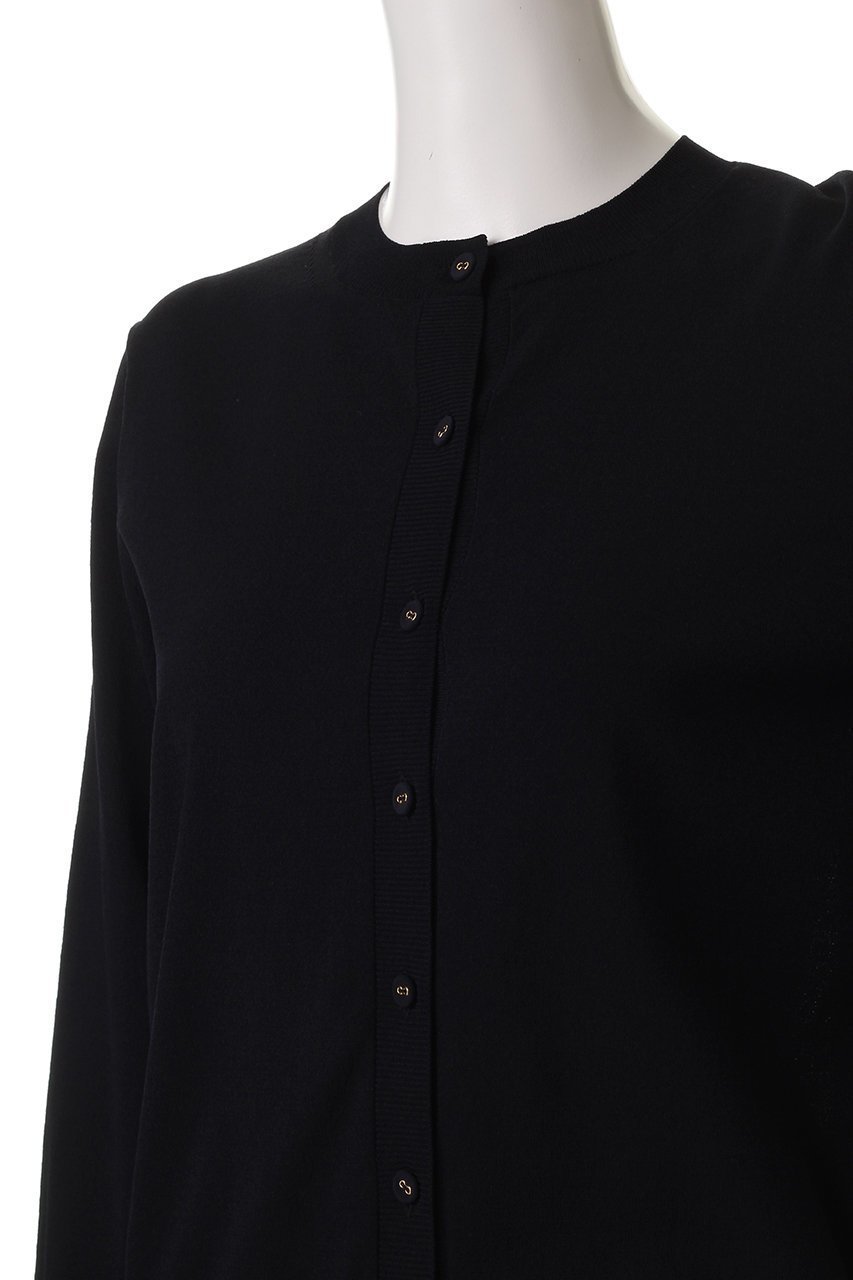 【ベイジ,/BEIGE,】のNADIA(ナディア)/バックオーガンジークルーネックカーディガン 人気、トレンドファッション・服の通販 founy(ファニー) 　ファッション　Fashion　レディースファッション　Fashion for Women　トップス・カットソー　Cut & Sew Tops　ニット　Knit Tops & Sweaters　カーディガン・羽織り　Layered Style Cardigans　エアリー　Airy Texture　オーガンジー　Organza Fabric　カーディガン　Cardigan, Knitwear　エレガント 上品　Elegant　夏　Summer　定番　Standard, Basic Item　春　Spring　S/S・春夏　SS, Spring/Summer, Warm Season　other-5|ID: prp329100004884427 ipo3291000000036460620