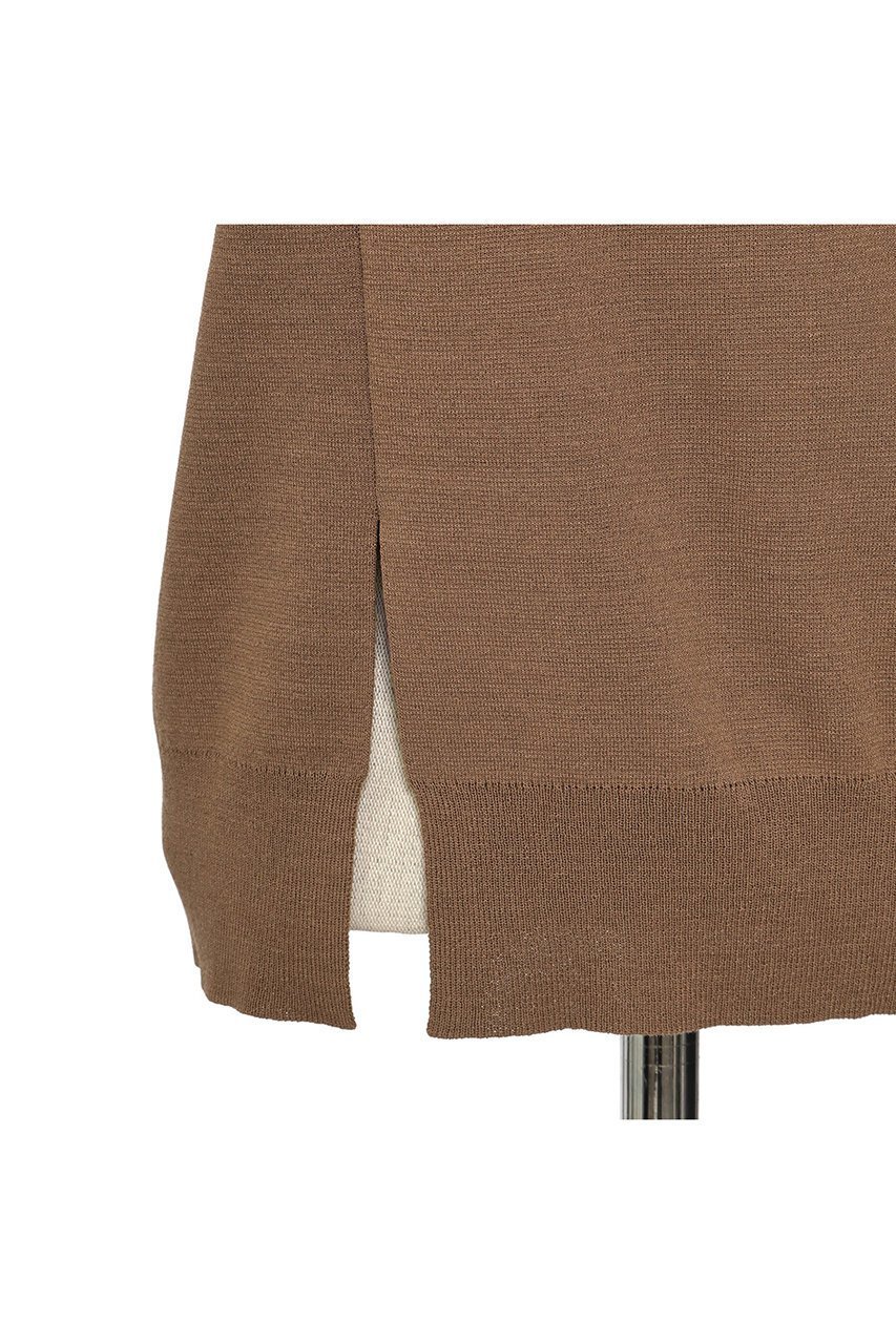 【オブリオ/AUBRIOT】のイタリアンウール ニットベスト 人気、トレンドファッション・服の通販 founy(ファニー) 　ファッション　Fashion　レディースファッション　Fashion for Women　トップス・カットソー　Cut & Sew Tops　ニット　Knit Tops & Sweaters　ベスト&ジレ / 重ね着スタイル　Vests & Gilets　カジュアルプルオーバー・ニットトップス　Pullovers & Knit Tops / Casual Pullovers　スリット　Slit, Slit Detail　フロント　Front, Front Design　ベスト　Vest, Waistcoat　エレガント 上品　Elegant　other-6|ID: prp329100004884432 ipo3291000000036460667