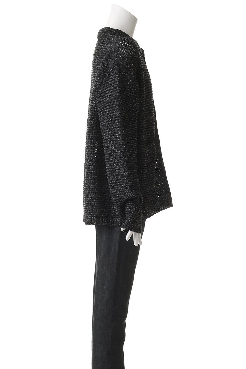 【ヨーク/YOKE】の【UNISEX】MESH KNITTED シャツ カーディガン 大人の最旬トレンドファッション＆コーディネート founy(ファウニー) 　ファッション　Fashion　レディースファッション　Fashion for Women　トップス・カットソー　Cut & Sew Tops　ニット　Knit Tops & Sweaters　カーディガン・羽織り　Layered Style Cardigans　シャツ・ブラウス・オフィスカジュアル　Elegant Blouses & Button-Ups　ユニセックス　Unisex, Genderless　カーディガン　Cardigan, Knitwear　リラックス　Relax, Relaxed Fit　定番　Standard, Basic Item　other-3|ID: prp329100004884439 ipo3291000000036509178