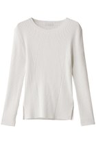 【アルアバイル/allureville】のリブキリカエデザインプルオーバー 人気、トレンドファッション・服の通販 founy(ファニー) ファッション Fashion レディースファッション Fashion for Women トップス・カットソー Cut & Sew Tops ニット Knit Tops & Sweaters カジュアルプルオーバー・ニットトップス Pullovers & Knit Tops / Casual Pullovers インナー Innerwear シンプル Simple, Minimal エレガント 上品 Elegant thumbnail オフホワイト|ID: prp329100004884446 ipo3291000000036460773