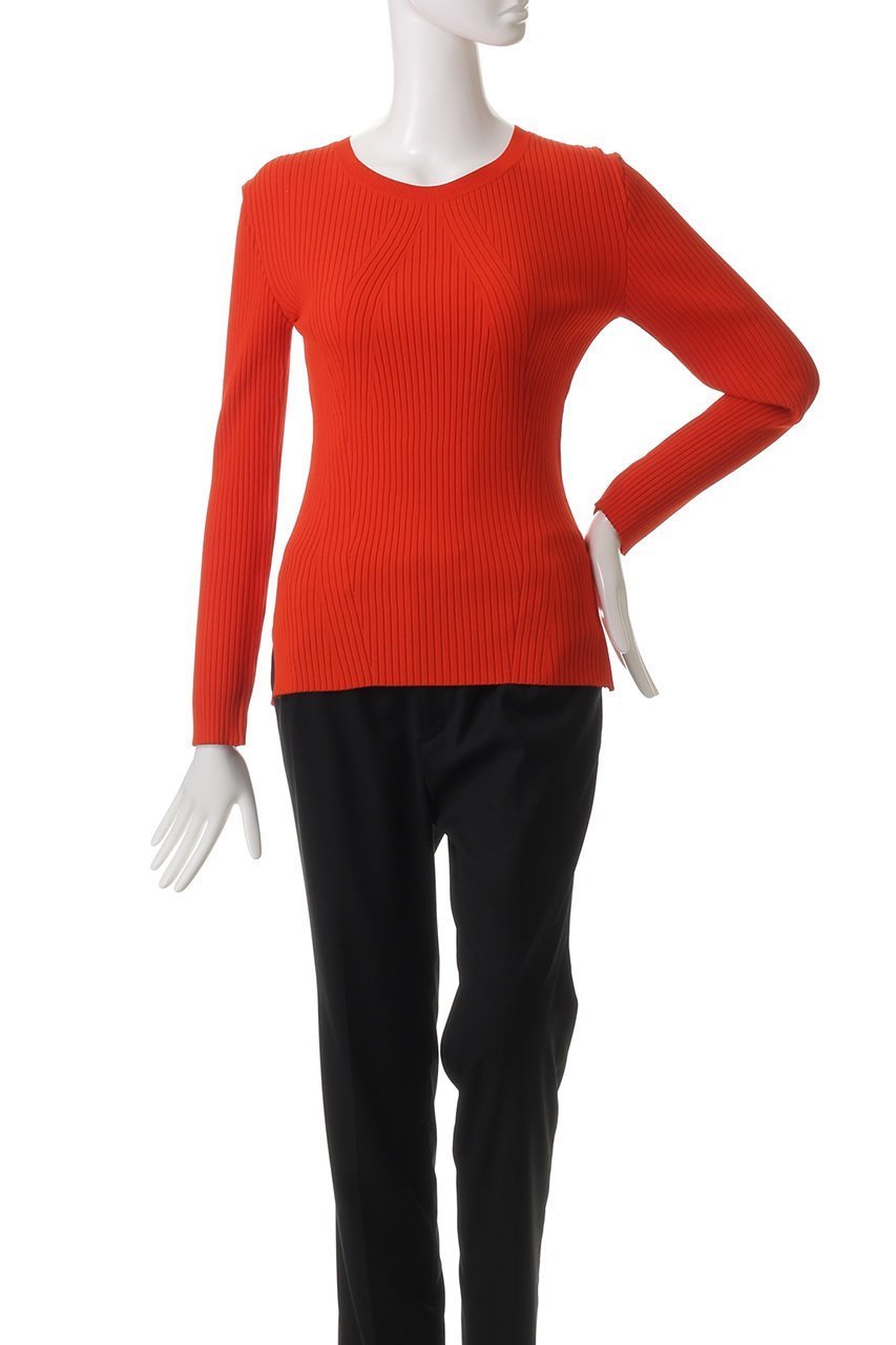 【アルアバイル/allureville】のリブキリカエデザインプルオーバー 人気、トレンドファッション・服の通販 founy(ファニー) 　ファッション　Fashion　レディースファッション　Fashion for Women　トップス・カットソー　Cut & Sew Tops　ニット　Knit Tops & Sweaters　カジュアルプルオーバー・ニットトップス　Pullovers & Knit Tops / Casual Pullovers　インナー　Innerwear　シンプル　Simple, Minimal　エレガント 上品　Elegant　other-2|ID: prp329100004884446 ipo3291000000036460777