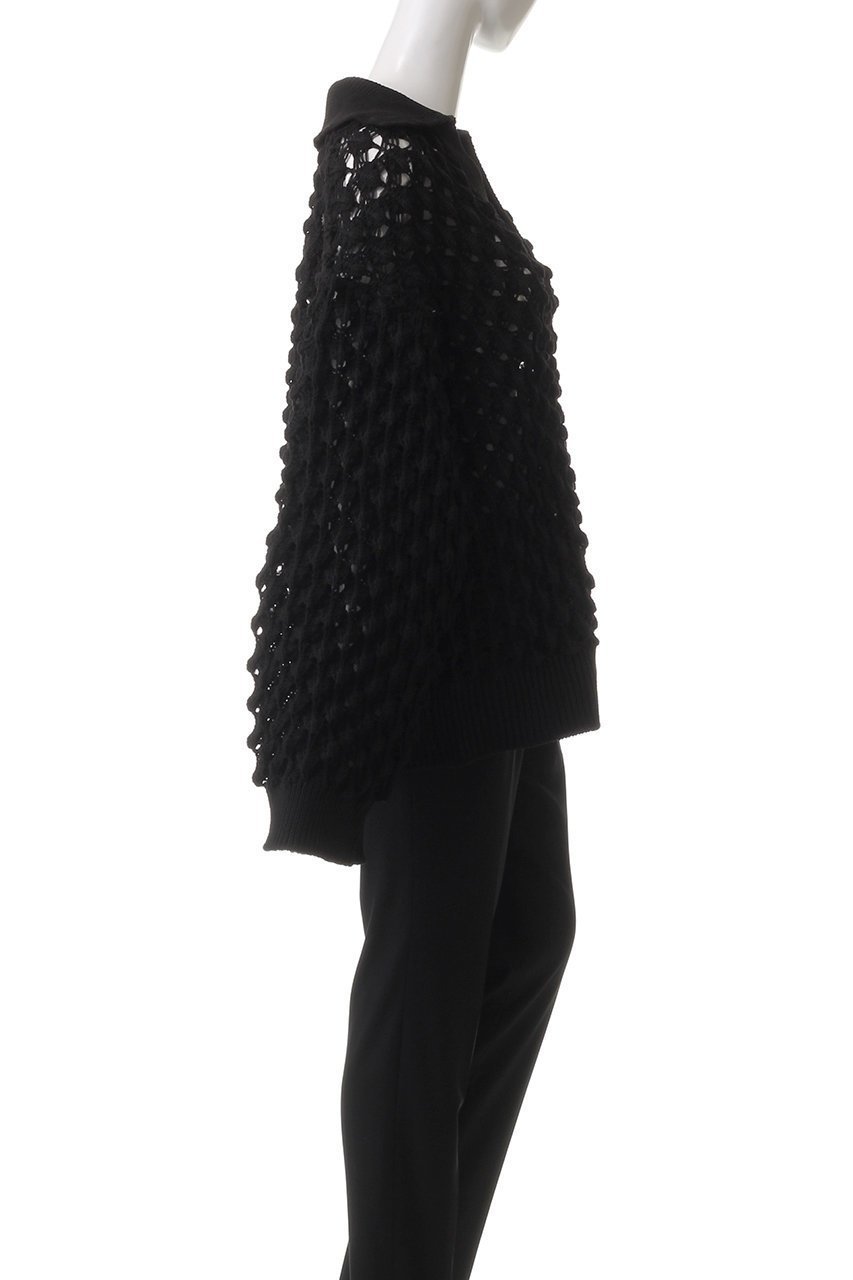 【メゾンスペシャル/MAISON SPECIAL】の【UNISEX】スパイクメッシュスキッパーニット 大人の最旬トレンドファッション＆コーディネート founy(ファウニー) 　ファッション　Fashion　レディースファッション　Fashion for Women　トップス・カットソー　Cut & Sew Tops　ニット　Knit Tops & Sweaters　カジュアルプルオーバー・ニットトップス　Pullovers & Knit Tops / Casual Pullovers　ユニセックス　Unisex, Genderless　スキッパー　Skipper, Open Collar　スリーブ　Sleeve, Long Sleeve / Short Sleeve　バランス　Balance, Style Balance　メッシュ　Mesh, Net Fabric　リラックス　Relax, Relaxed Fit　other-3|ID: prp329100004884448 ipo3291000000036798052