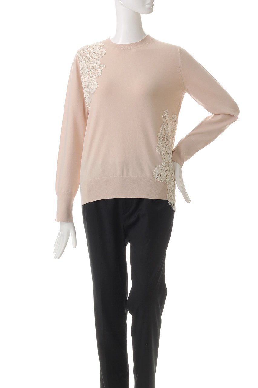 【ベイジ,/BEIGE,】のWILLOW(ウィロウ)/レースニット 人気、トレンドファッション・服の通販 founy(ファニー) 　ファッション　Fashion　レディースファッション　Fashion for Women　トップス・カットソー　Cut & Sew Tops　ニット　Knit Tops & Sweaters　カジュアルプルオーバー・ニットトップス　Pullovers & Knit Tops / Casual Pullovers　アシンメトリー　Asymmetrical Style　クラシカル　Classical, Vintage-Inspired　バランス　Balance, Style Balance　ファブリック　Fabric, Textile　レース　Lace, Lace Fabric　other-2|ID: prp329100004884456 ipo3291000000036460860