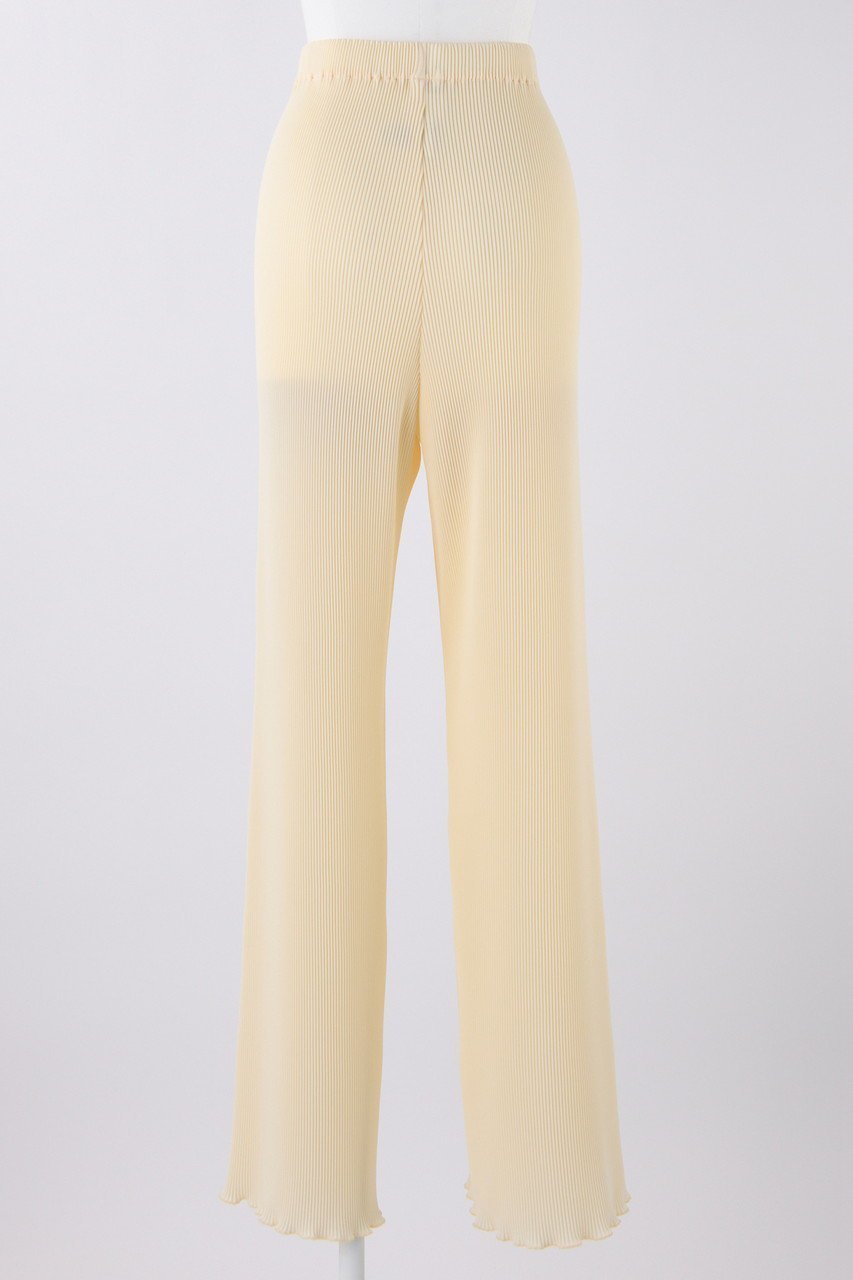 【エンフォルド/ENFOLD】のPEジョーゼット プリーツフレアヘム PT/パンツ 人気、トレンドファッション・服の通販 founy(ファニー) ファッション Fashion レディースファッション Fashion for Women パンツ Pants & Trousers カットソー Cut and Sewn Top シンプル Simple, Minimal ジョーゼット Georgette, Semi-Sheer Fabric フェミニン Feminine, Girly フレア Flare, Flared プリーツ Pleats, Pleated ベーシック Basic, Essential リアル Real, Realistic リラックス Relax, Relaxed Fit other-3|ID: prp329100004884467 ipo3291000000036460958