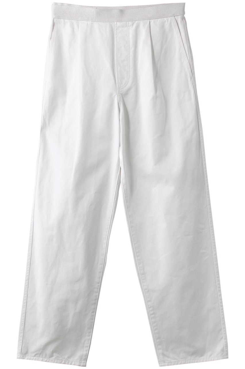【イレーヴ/YLEVE】の【UNISEX】【Y】オーガニックコットン チノ ベルテッド パンツ インテリア・キッズ・メンズ・レディースファッション・服の通販 founy(ファウニー) 　ファッション　Fashion　レディースファッション　Fashion for Women　パンツ　Pants & Trousers　ユニセックス　Unisex, Genderless　オーガニック　Organic Cotton　ストレート　Straight, Straight Cut　マニッシュ　Mannish, Boyish　ワイド　Wide, Wide Fit　ホワイト|ID: prp329100004884468 ipo3291000000036827268