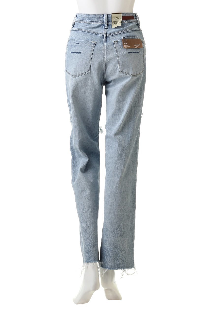 【ヤヌーク/YANUK】のボーイズストレート 【LEA】 人気、トレンドファッション・服の通販 founy(ファニー) 　ファッション　Fashion　レディースファッション　Fashion for Women　パンツ　Pants & Trousers　デニムパンツ・ジーンズ・美脚デニム　Denim Jeans & Pants　おすすめ　Recommended / Our Picks　ダメージ　Distressed, Destroyed　デニム　Denim, Jeans Material　other-4|ID: prp329100004884469 ipo3291000000036460973