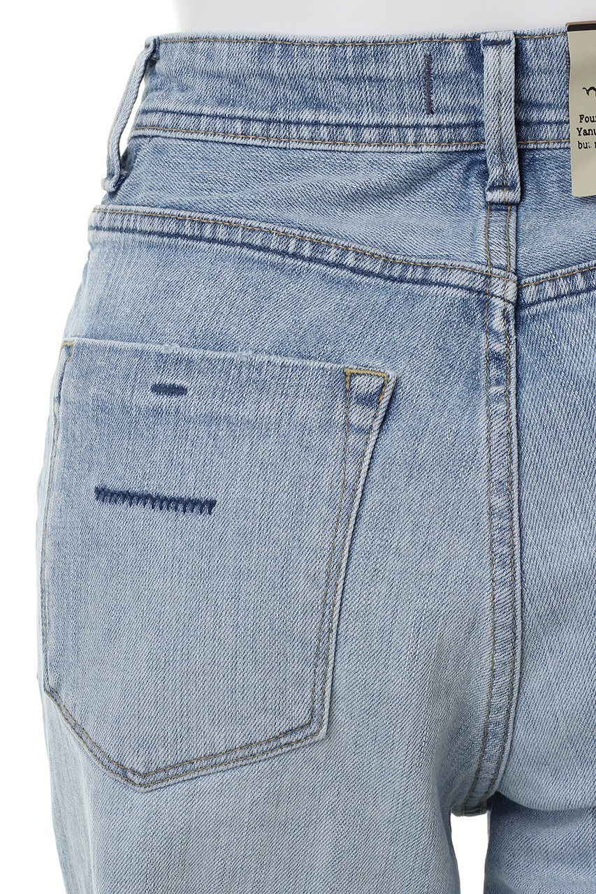 【ヤヌーク/YANUK】のボーイズストレート 【LEA】 人気、トレンドファッション・服の通販 founy(ファニー) 　ファッション　Fashion　レディースファッション　Fashion for Women　パンツ　Pants & Trousers　デニムパンツ・ジーンズ・美脚デニム　Denim Jeans & Pants　おすすめ　Recommended / Our Picks　ダメージ　Distressed, Destroyed　デニム　Denim, Jeans Material　other-6|ID: prp329100004884469 ipo3291000000036460975