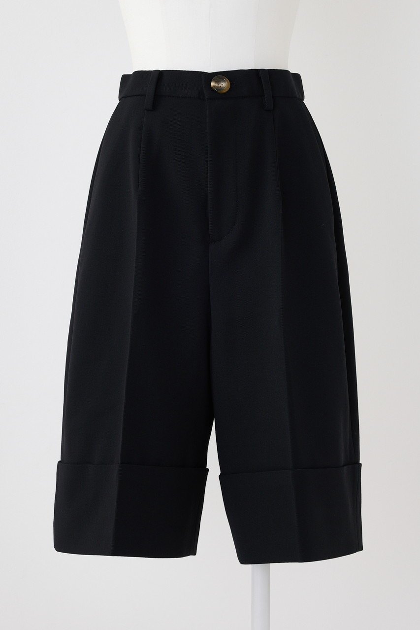 【エンフォルド/ENFOLD】のウールギャバ ロールアップハーフ TR/トラウザー・パンツ 人気、トレンドファッション・服の通販 founy(ファニー) ファッション Fashion レディースファッション Fashion for Women パンツ Pants & Trousers センター Center, Center Line ポケット Pocket, Pocket Detail ロールアップ Roll-Up, Cuffed Hem ワイド Wide, Wide Fit other-1|ID: prp329100004884471 ipo3291000000036460983