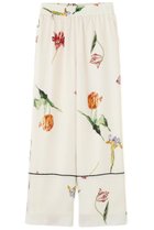 【アドーア/ADORE】のピクトリカルブックプリントパンツ 大人の最旬トレンドファッション＆コーディネート founy(ファウニー) ファッション Fashion レディースファッション Fashion for Women パンツ Pants & Trousers おすすめ Recommended / Our Picks サテン Satin, Glossy Fabric ジャケット Jacket, Outerwear ストレート Straight, Straight Cut セットアップ Set-Up, Coordinated Outfit プリント Print, Printed Pattern thumbnail ホワイト|ID: prp329100004884491 ipo3291000000036532164