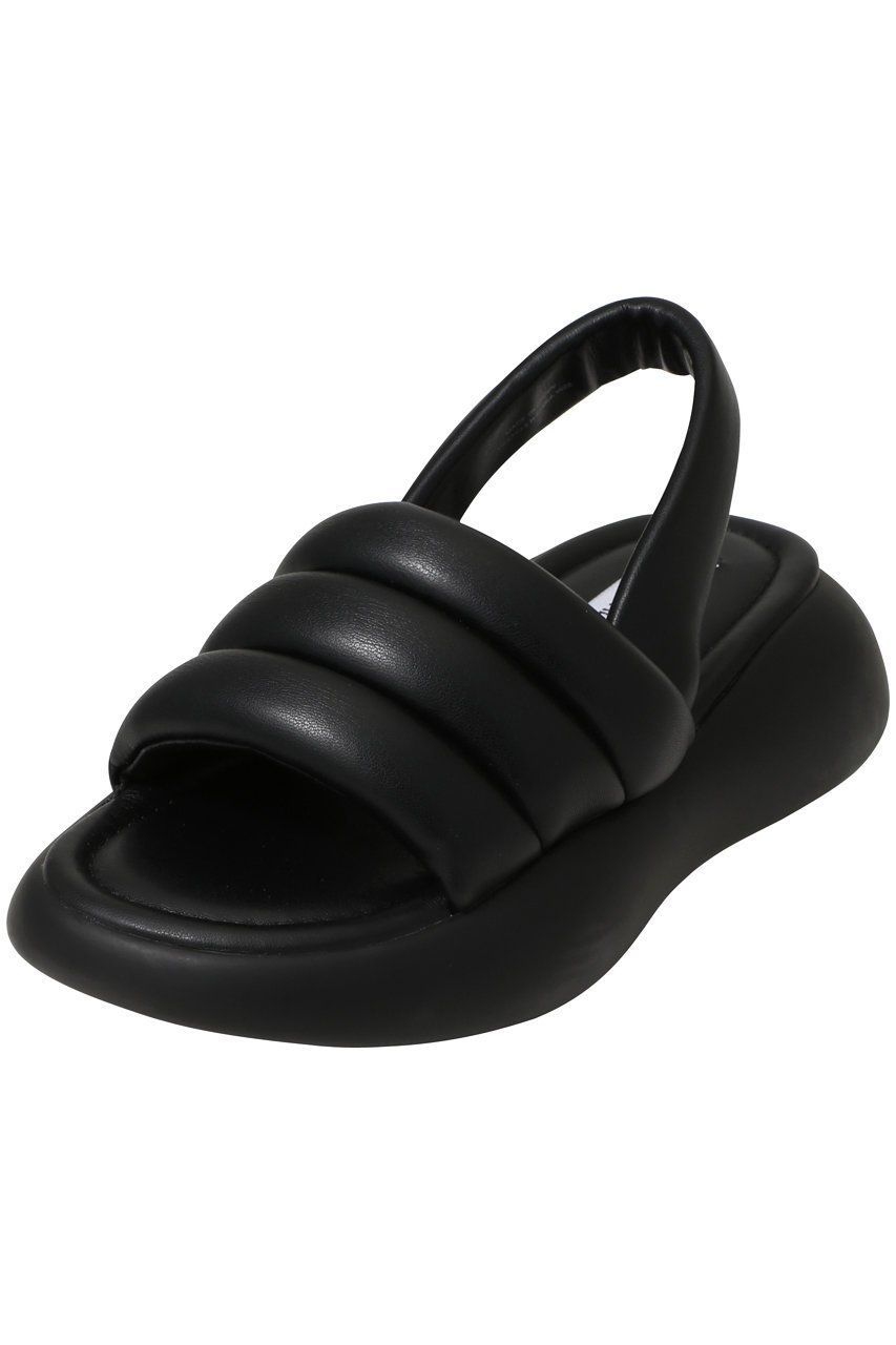 【スティーブマデン/STEVE MADDEN】のHEADWAY ボリュームパフィーストラップサンダル インテリア・キッズ・メンズ・レディースファッション・服の通販 founy(ファウニー) 　ファッション　Fashion　レディースファッション　Fashion for Women　サンダル　Sandals, Summer Shoes　トレンド　Trend, Trending Now　旅行　Travel　ブラック|ID: prp329100004884492 ipo3291000000036798980