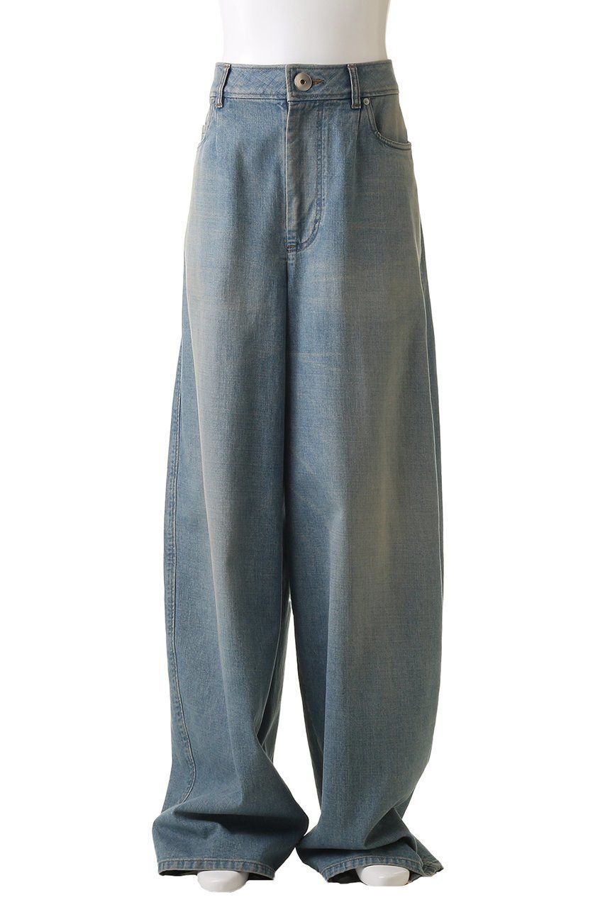 【ザ リラクス/THE RERACS / MEN】の【MEN】デニムバレルパンツ 大人の最旬トレンドファッション＆コーディネート founy(ファウニー) 　ファッション　Fashion　メンズファッション　Fashion for Men　ボトムス　Bottoms　デニムパンツ・ジーンズ　Denim Pants　デニム　Denim, Jeans Material　フォルム　Silhouette, Form　ブリーチ　Bleach, Washed Finish　other-2|ID: prp329100004884503 ipo3291000000036832151