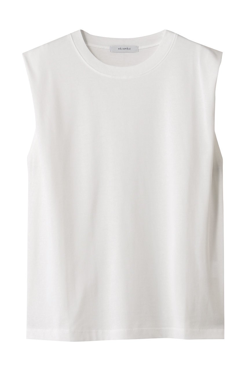 【エリオポール/heliopole】のショルダータックタンクトップ 人気、トレンドファッション・服の通販 founy(ファニー) ファッション Fashion レディースファッション Fashion for Women トップス・カットソー Cut & Sew Tops キャミソール&ノースリーブ Camisoles & Sleeveless Tops シャツ・ブラウス・オフィスカジュアル Elegant Blouses & Button-Ups ロングTシャツ・Tシャツ Longline T-Shirts & Tees カットソー・ベーシックTシャツ Cut-and-Sewn Tops / Stretch Tees & Basics インナー Innerwear キャミソール Camisole, Spaghetti Strap Top シンプル Simple, Minimal ジャケット Jacket, Outerwear タンク Tank Top, Sleeveless Top ボトム Bottoms, Lower Wear 旅行 Travel other-1|ID: prp329100004884512 ipo3291000000036461302