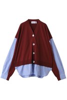 【ナゴンスタンス/nagonstans】のshirt combination cardigan/カーディガン 人気、トレンドファッション・服の通販 founy(ファニー) ファッション Fashion レディースファッション Fashion for Women トップス・カットソー Cut & Sew Tops カーディガン・羽織り Layered Style Cardigans シャツ・ブラウス・オフィスカジュアル Elegant Blouses & Button-Ups ロングTシャツ・Tシャツ Longline T-Shirts & Tees カットソー・ベーシックTシャツ Cut-and-Sewn Tops / Stretch Tees & Basics カーディガン Cardigan, Knitwear ドッキング Docking, Mixed Material |ID:prp329100004884513