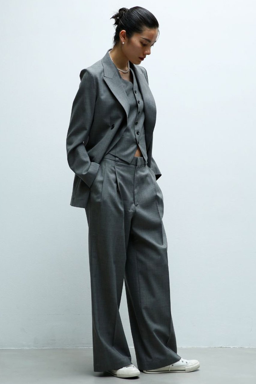 【マディソンブルー/MADISONBLUE】のPLEATED WIDE LEG LPT W TRO ワイドレッグパンツ 大人の最旬トレンドファッション＆コーディネート founy(ファウニー) 　ファッション　Fashion　レディースファッション　Fashion for Women　パンツ　Pants & Trousers　ドレス　Dress, One-Piece　ルーズ　Loose, Oversized　エレガント 上品　Elegant　other-7|ID: prp329100004884531 ipo3291000000036801273