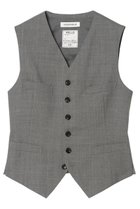 【マディソンブルー/MADISONBLUE】のVEST W TRO ベスト 人気、トレンドファッション・服の通販 founy(ファニー) ファッション Fashion レディースファッション Fashion for Women アウター Coat / Outerwear Collection レディースジャケット・軽アウター Jackets おすすめ Recommended / Our Picks ジャケット Jacket, Outerwear ベスト Vest, Waistcoat thumbnail グレー|ID: prp329100004884532 ipo3291000000036461456