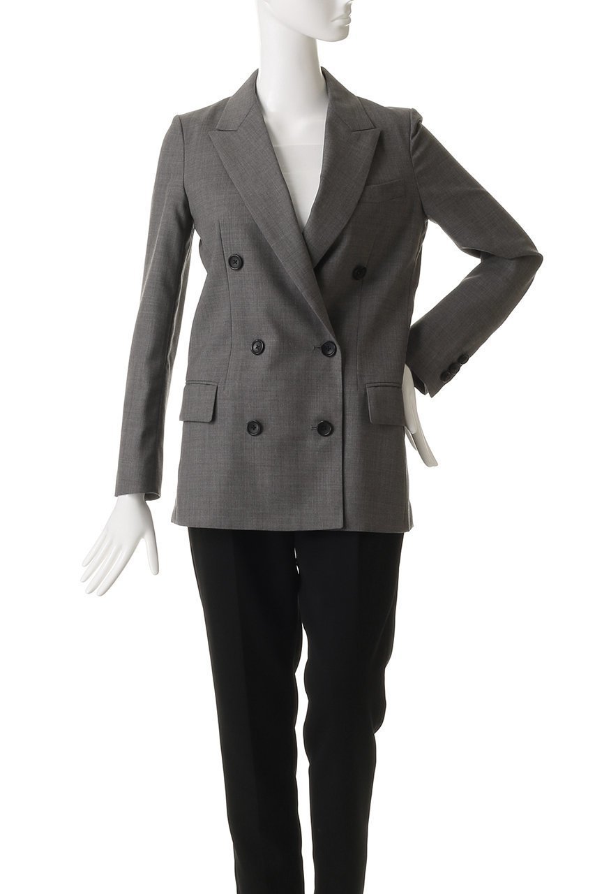 【マディソンブルー/MADISONBLUE】のUNLINED BLEECKER W6B BLAZER W TRO ブレザー 人気、トレンドファッション・服の通販 founy(ファニー) 　ファッション　Fashion　レディースファッション　Fashion for Women　アウター　Coat / Outerwear Collection　レディースジャケット・軽アウター　Jackets　サマー　Summer, Summer Style　ジャケット　Jacket, Outerwear　スーツ　Suit, Formalwear　ダブル　Double, Double-Breasted　リラックス　Relax, Relaxed Fit　定番　Standard, Basic Item　other-2|ID: prp329100004884533 ipo3291000000036461466