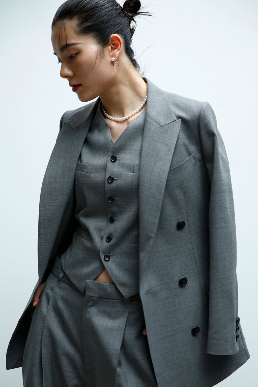 【マディソンブルー/MADISONBLUE】のUNLINED BLEECKER W6B BLAZER W TRO ブレザー 人気、トレンドファッション・服の通販 founy(ファニー) 　ファッション　Fashion　レディースファッション　Fashion for Women　アウター　Coat / Outerwear Collection　レディースジャケット・軽アウター　Jackets　サマー　Summer, Summer Style　ジャケット　Jacket, Outerwear　スーツ　Suit, Formalwear　ダブル　Double, Double-Breasted　リラックス　Relax, Relaxed Fit　定番　Standard, Basic Item　other-7|ID: prp329100004884533 ipo3291000000036461471