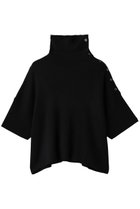【ミズイロ インド/mizuiro ind】のアシンメトリーカラーリブプルオーバー black|ID: prp329100004884534 ipo3291000000036461476