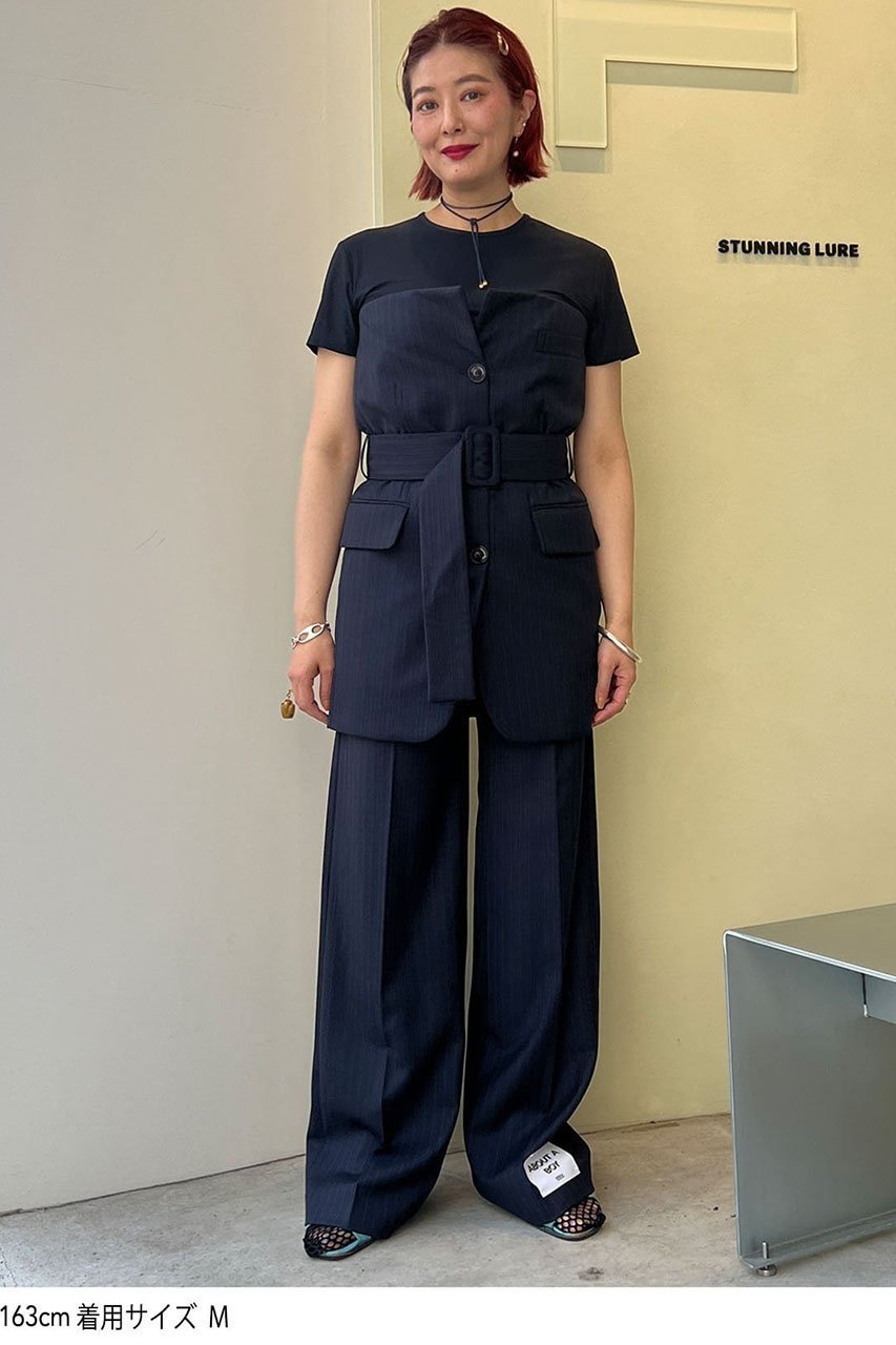 【スタニングルアー/STUNNING LURE】のスイムジャージーTシャツ 人気、トレンドファッション・服の通販 founy(ファニー) 　ファッション　Fashion　レディースファッション　Fashion for Women　トップス・カットソー　Cut & Sew Tops　キャミソール&ノースリーブ　Camisoles & Sleeveless Tops　シャツ・ブラウス・オフィスカジュアル　Elegant Blouses & Button-Ups　ロングTシャツ・Tシャツ　Longline T-Shirts & Tees　カットソー・ベーシックTシャツ　Cut-and-Sewn Tops / Stretch Tees & Basics　インナー　Innerwear　キャミソール　Camisole, Spaghetti Strap Top　コンパクト　Compact, Small Size　シンプル　Simple, Minimal　ストレッチ　Stretch, Stretchy Fabric　スポーティ　Sporty, Casual Athletic　タンク　Tank Top, Sleeveless Top　other-8|ID: prp329100004884537 ipo3291000000036461505