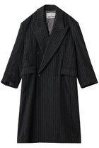 【プランク プロジェクト/PRANK PROJECT】のスーパービックコート 人気、トレンドファッション・服の通販 founy(ファニー) ファッション Fashion レディースファッション Fashion for Women アウター Coat / Outerwear Collection コート・ロングコート・ピーコート Long Coats, Peacoats & More ショート Short, Short Length ストライプ Stripe, Striped Pattern ロング Long, Long-Length thumbnail C.GRY(チャコールグレー)|ID: prp329100004884549 ipo3291000000036461589
