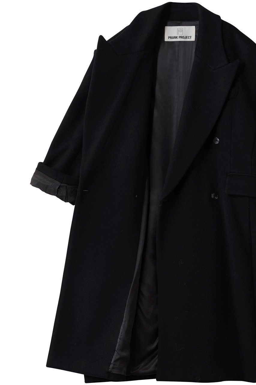 【プランク プロジェクト/PRANK PROJECT】のスーパービックコート 人気、トレンドファッション・服の通販 founy(ファニー) ファッション Fashion レディースファッション Fashion for Women アウター Coat / Outerwear Collection コート・ロングコート・ピーコート Long Coats, Peacoats & More ショート Short, Short Length ストライプ Stripe, Striped Pattern ロング Long, Long-Length other-6|ID: prp329100004884549 ipo3291000000036461595