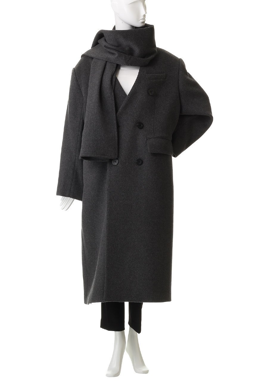 【プランク プロジェクト/PRANK PROJECT】のマフラー付きコート 人気、トレンドファッション・服の通販 founy(ファニー) ファッション Fashion レディースファッション Fashion for Women アウター Coat / Outerwear Collection コート・ロングコート・ピーコート Long Coats, Peacoats & More マフラー・スヌード / 冬小物の定番 Scarves & Mufflers ショルダー Shoulder, Shoulder Strap マニッシュ Mannish, Boyish マフラー Scarf, Muffler ロング Long, Long-Length other-2|ID: prp329100004884550 ipo3291000000036461601