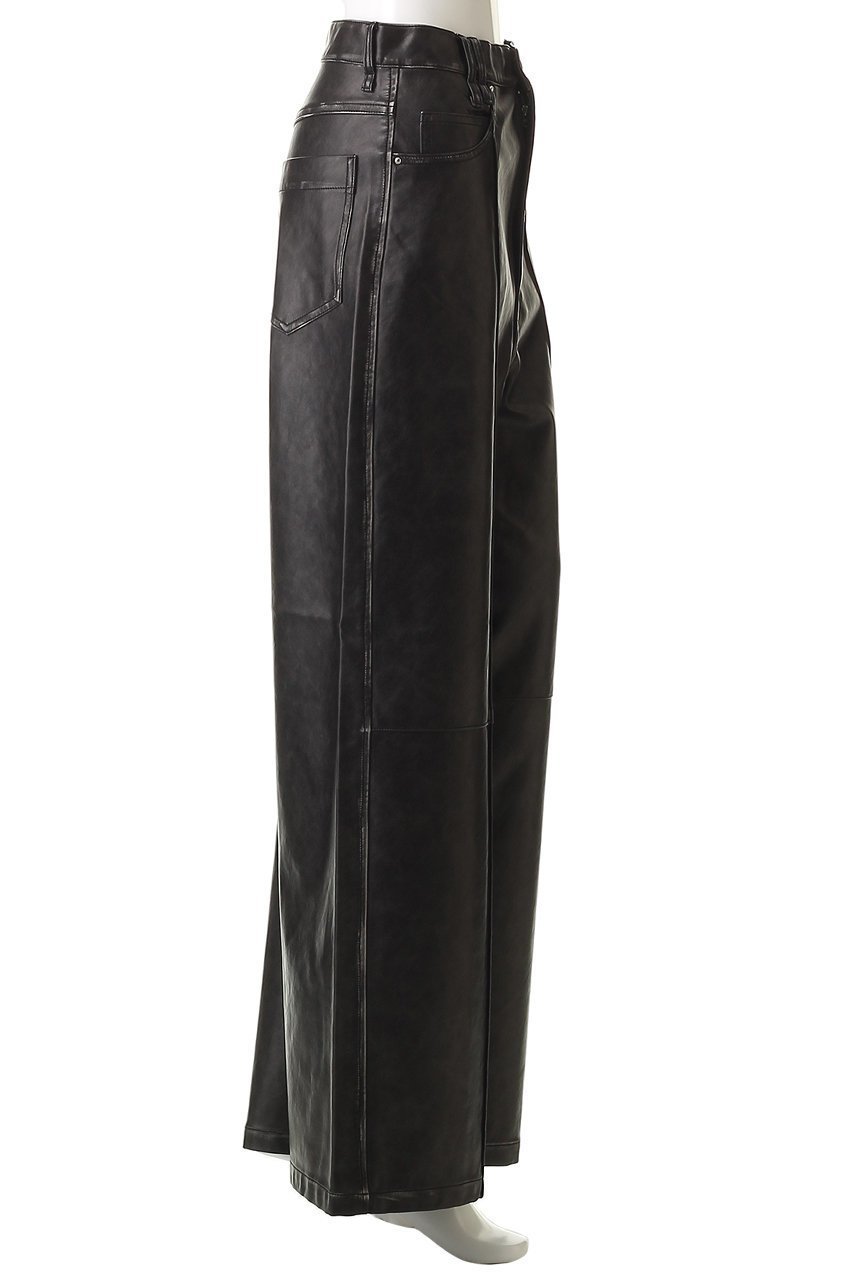 【プランク プロジェクト/PRANK PROJECT】のシンセティックレザープレスパンツ 人気、トレンドファッション・服の通販 founy(ファニー) ファッション Fashion レディースファッション Fashion for Women パンツ Pants & Trousers クロコ Crocodile, Croc Embossed ストレート Straight, Straight Cut バランス Balance, Style Balance ワイド Wide, Wide Fit ヴィンテージ Vintage Style other-3|ID: prp329100004884552 ipo3291000000036461623