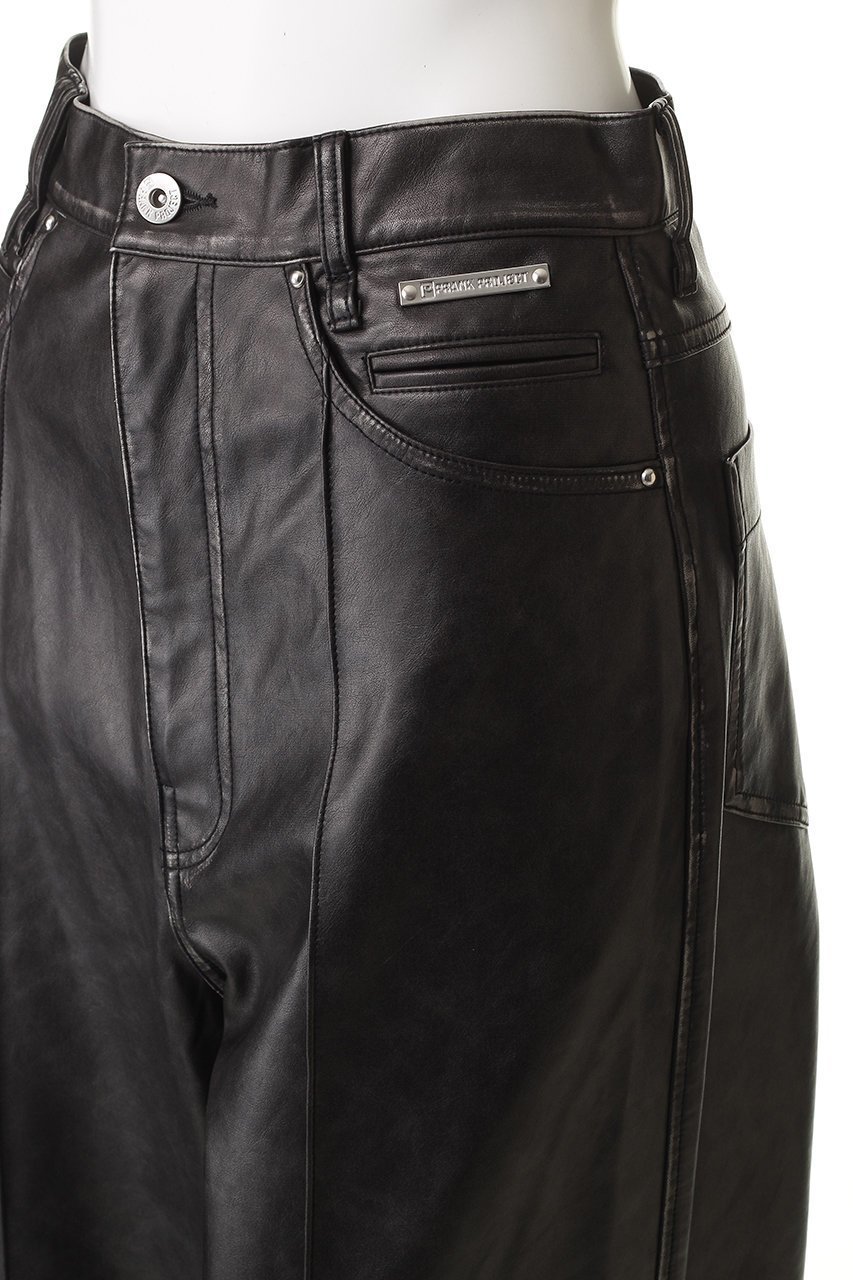 【プランク プロジェクト/PRANK PROJECT】のシンセティックレザープレスパンツ 人気、トレンドファッション・服の通販 founy(ファニー) ファッション Fashion レディースファッション Fashion for Women パンツ Pants & Trousers クロコ Crocodile, Croc Embossed ストレート Straight, Straight Cut バランス Balance, Style Balance ワイド Wide, Wide Fit ヴィンテージ Vintage Style other-5|ID: prp329100004884552 ipo3291000000036461625