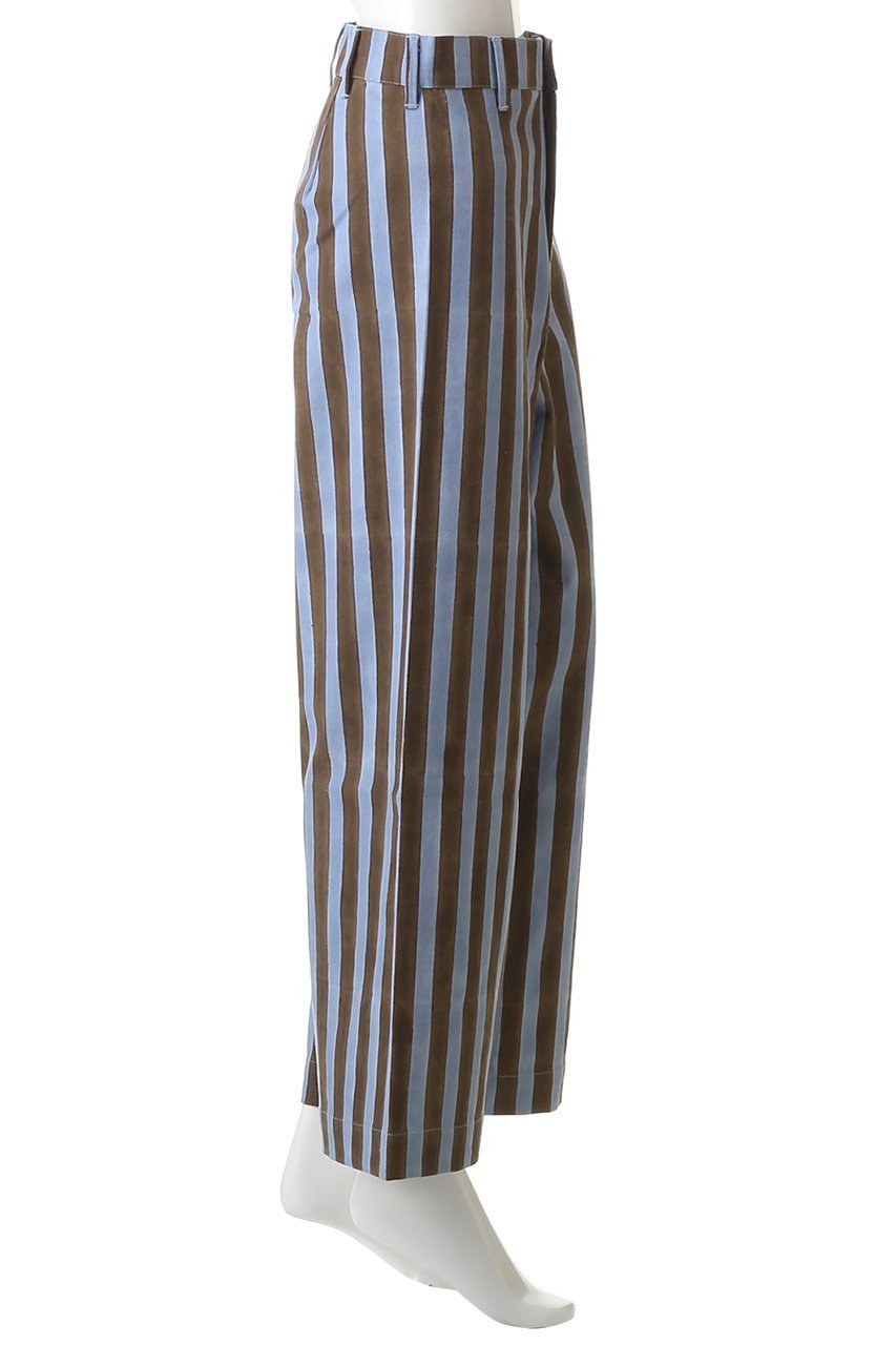 【エスゼット ブロックプリント/SZ Blockprints】のDISCO PANTS DOUBLE THICK STRIPE ワイドパンツ 人気、トレンドファッション・服の通販 founy(ファニー) 　ファッション　Fashion　レディースファッション　Fashion for Women　パンツ　Pants & Trousers　シンプル　Simple, Minimal　ストライプ　Stripe, Striped Pattern　ハイライズ　High Rise, High Waist　ワイド　Wide, Wide Fit　other-3|ID: prp329100004884556 ipo3291000000036461654