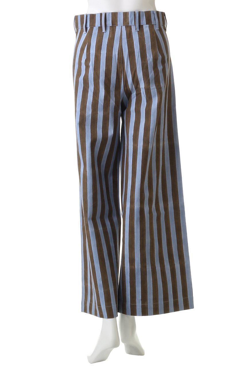 【エスゼット ブロックプリント/SZ Blockprints】のDISCO PANTS DOUBLE THICK STRIPE ワイドパンツ 人気、トレンドファッション・服の通販 founy(ファニー) 　ファッション　Fashion　レディースファッション　Fashion for Women　パンツ　Pants & Trousers　シンプル　Simple, Minimal　ストライプ　Stripe, Striped Pattern　ハイライズ　High Rise, High Waist　ワイド　Wide, Wide Fit　other-4|ID: prp329100004884556 ipo3291000000036461655