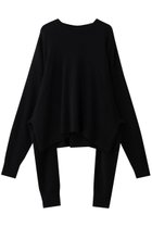 【エンフォルド/ENFOLD】のMANY-WAY PULLOVER/プルオーバー 人気、トレンドファッション・服の通販 founy(ファニー) ファッション Fashion レディースファッション Fashion for Women トップス・カットソー Cut & Sew Tops ニット Knit Tops & Sweaters カジュアルプルオーバー・ニットトップス Pullovers & Knit Tops / Casual Pullovers シンプル Simple, Minimal ドッキング Docking, Mixed Material パターン Pattern, Design Print thumbnail ブラック|ID: prp329100004884564 ipo3291000000036461721