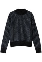 【スタニングルアー/STUNNING LURE】の【Waltz】ラストラス ストライプニットプルオーバー 人気、トレンドファッション・服の通販 founy(ファニー) ファッション Fashion レディースファッション Fashion for Women トップス・カットソー Cut & Sew Tops ニット Knit Tops & Sweaters カジュアルプルオーバー・ニットトップス Pullovers & Knit Tops / Casual Pullovers ストライプ Stripe, Striped Pattern エレガント 上品 Elegant 冬 Winter / This Winter thumbnail ブラック|ID: prp329100004884567 ipo3291000000036461745